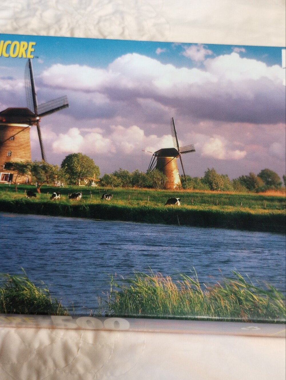 Windmills At Kinderijk RoseArt Encore 500 Piece Jigsaw Puzzle